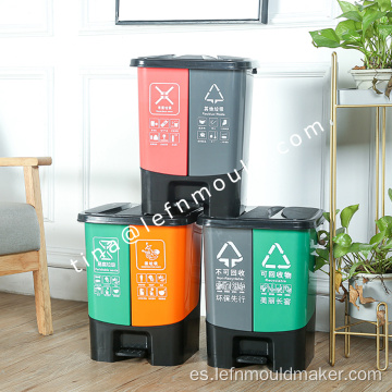 Cubo de basura de clasificación de cocina de 20L Cubo de basura